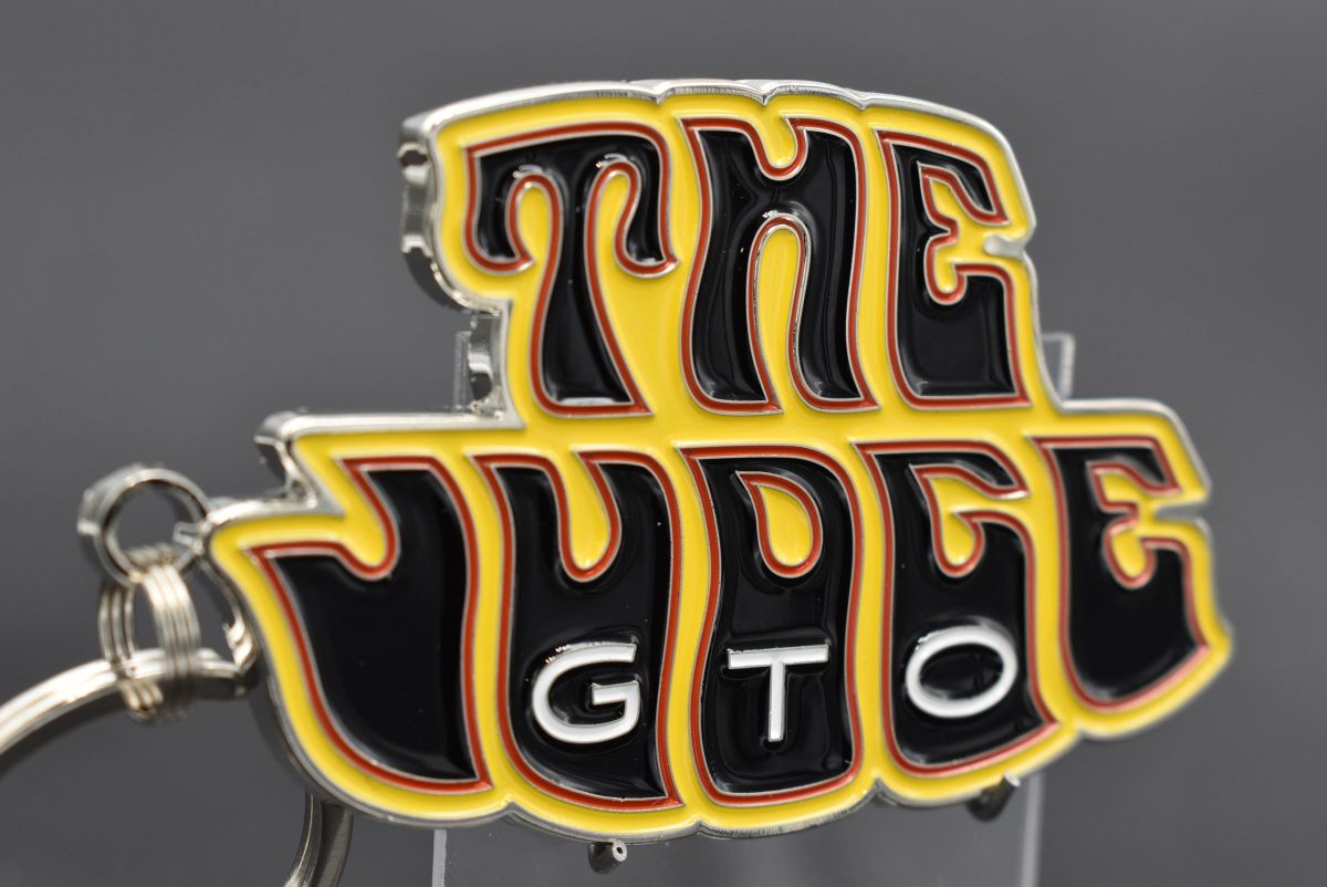 Pontiac "GTO JUDGE" emblem keychains
